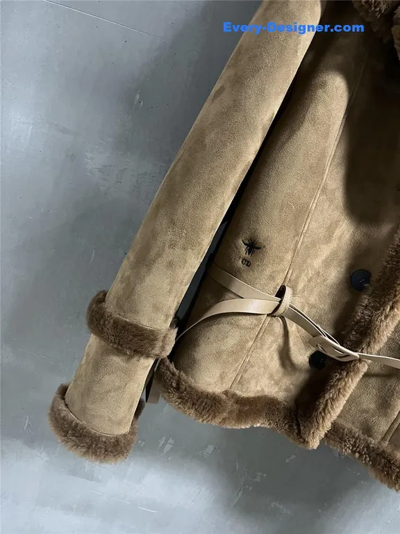 Dior shearling coat